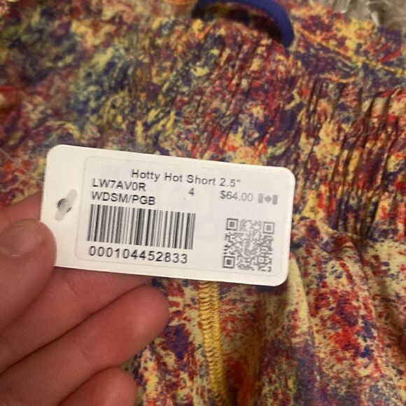 NWT Rare Lululemon Seawheeze 2019 hotty hot short 6 TALL - Picture 6 of 6